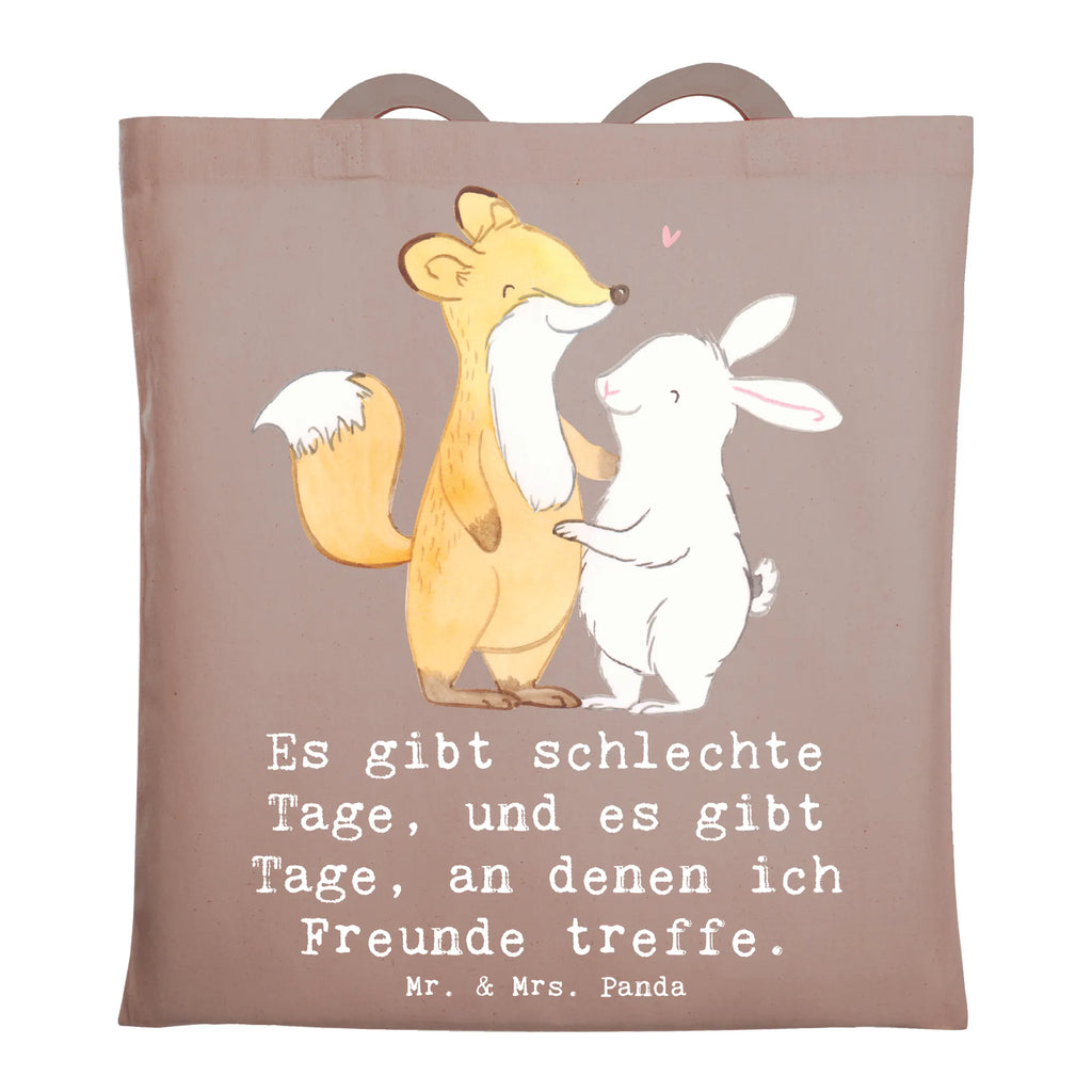 Tragetasche Fuchs Hase Freunde treffen Beuteltasche, Beutel, Einkaufstasche, Jutebeutel, Stoffbeutel, Tasche, Shopper, Umhängetasche, Strandtasche, Schultertasche, Stofftasche, Tragetasche, Badetasche, Jutetasche, Einkaufstüte, Laptoptasche, Geschenk, Sport, Sportart, Hobby, Schenken, Danke, Dankeschön, Auszeichnung, Gewinn, Sportler, Freunde treffen