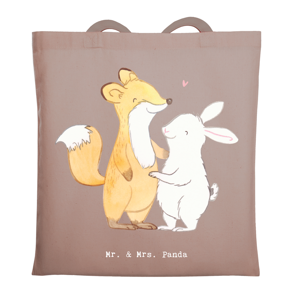 Tragetasche Fuchs Hase Freunde treffen Beuteltasche, Beutel, Einkaufstasche, Jutebeutel, Stoffbeutel, Tasche, Shopper, Umhängetasche, Strandtasche, Schultertasche, Stofftasche, Tragetasche, Badetasche, Jutetasche, Einkaufstüte, Laptoptasche, Geschenk, Sport, Sportart, Hobby, Schenken, Danke, Dankeschön, Auszeichnung, Gewinn, Sportler, Freunde treffen