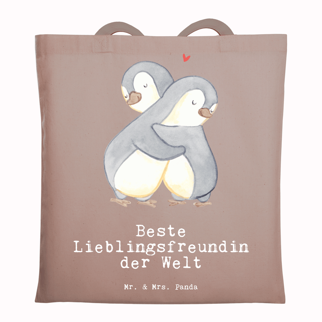 Tragetasche Pinguin Beste Lieblingsfreundin der Welt Beuteltasche, Beutel, Einkaufstasche, Jutebeutel, Stoffbeutel, Tasche, Shopper, Umhängetasche, Strandtasche, Schultertasche, Stofftasche, Tragetasche, Badetasche, Jutetasche, Einkaufstüte, Laptoptasche, für, Dankeschön, Geschenk, Schenken, Geburtstag, Geburtstagsgeschenk, Geschenkidee, Danke, Bedanken, Mitbringsel, Freude machen, Geschenktipp, Lieblingsfreundin, Freundin, Partnerin, Lieblingsmensch, Lieblings Mensch, Liebling, Partner, Bae, beste Freundin, Liebe, Herz, Love