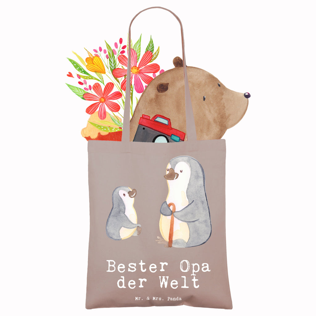 Tragetasche Pinguin Bester Opa der Welt Beuteltasche, Beutel, Einkaufstasche, Jutebeutel, Stoffbeutel, Tasche, Shopper, Umhängetasche, Strandtasche, Schultertasche, Stofftasche, Tragetasche, Badetasche, Jutetasche, Einkaufstüte, Laptoptasche, für, Dankeschön, Geschenk, Schenken, Geburtstag, Geburtstagsgeschenk, Geschenkidee, Danke, Bedanken, Mitbringsel, Freude machen, Geschenktipp, Großvater, Grossvater, Opa, Opi. Großpapa, Großeltern, Enkel, Enkelin, Enkelkind, Kleinigkeit, Oppa, Oppi, Bester