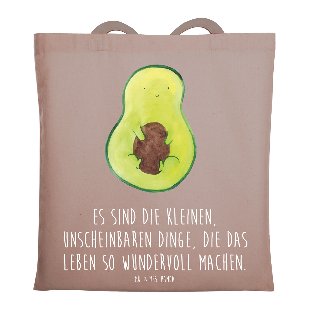 Tragetasche Avocado Kern Beuteltasche, Beutel, Einkaufstasche, Jutebeutel, Stoffbeutel, Tasche, Shopper, Umhängetasche, Strandtasche, Schultertasche, Stofftasche, Tragetasche, Badetasche, Jutetasche, Einkaufstüte, Laptoptasche, Avocado, Veggie, Vegan, Gesund, Avokado, Avocadokern, Kern, Pflanze, Spruch Leben