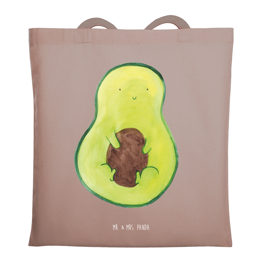 Tragetasche Avocado Kern Beuteltasche, Beutel, Einkaufstasche, Jutebeutel, Stoffbeutel, Tasche, Shopper, Umhängetasche, Strandtasche, Schultertasche, Stofftasche, Tragetasche, Badetasche, Jutetasche, Einkaufstüte, Laptoptasche, Avocado, Veggie, Vegan, Gesund, Avokado, Avocadokern, Kern, Pflanze, Spruch Leben