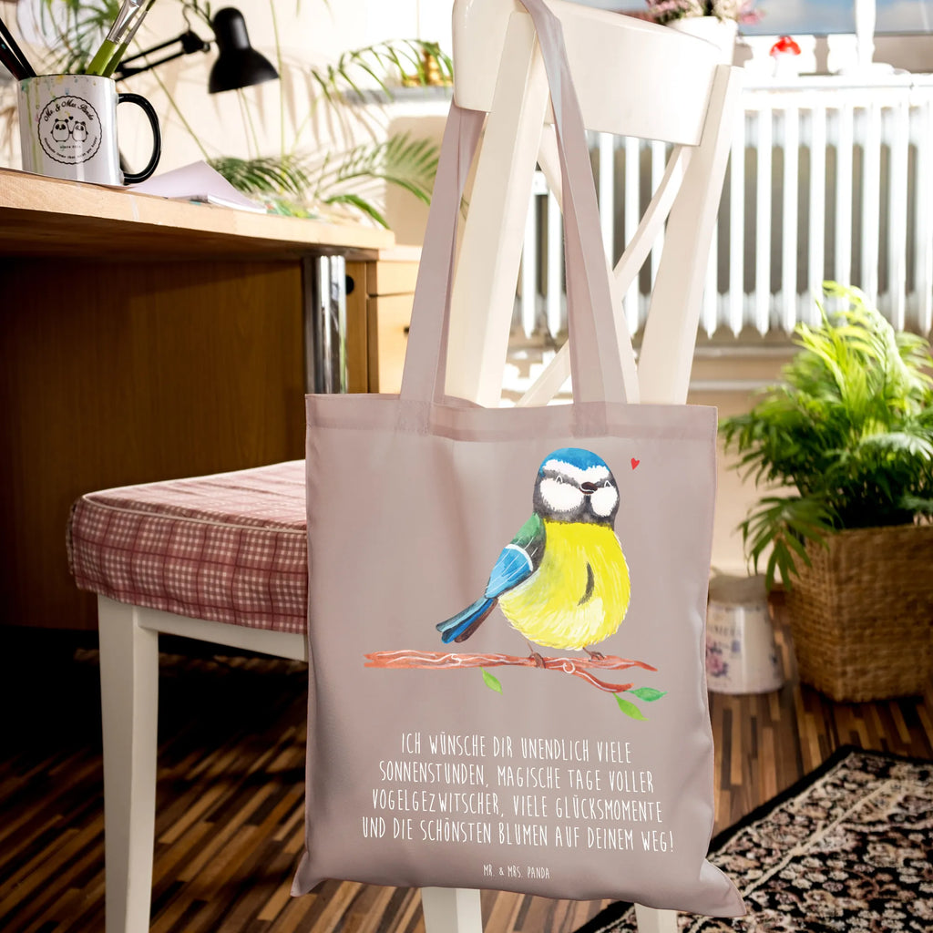 Tragetasche Vogel Blaumeise Beuteltasche, Beutel, Einkaufstasche, Jutebeutel, Stoffbeutel, Tasche, Shopper, Umhängetasche, Strandtasche, Schultertasche, Stofftasche, Tragetasche, Badetasche, Jutetasche, Einkaufstüte, Laptoptasche, Ostern, Osterhase, Ostergeschenke, Osternest, Osterdeko, Geschenke zu Ostern, Ostern Geschenk, Ostergeschenke Kinder, Ostern Kinder, Ostergrüße, Blaumeise, Vogel, liebe Grüße, Frühling, Frühlingsgefühle, Osterzeit