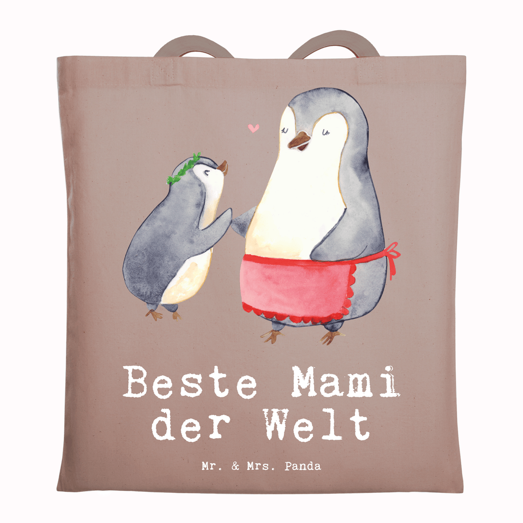 Tragetasche Pinguin Beste Mami der Welt Beuteltasche, Beutel, Einkaufstasche, Jutebeutel, Stoffbeutel, Tasche, Shopper, Umhängetasche, Strandtasche, Schultertasche, Stofftasche, Tragetasche, Badetasche, Jutetasche, Einkaufstüte, Laptoptasche, für, Dankeschön, Geschenk, Schenken, Geburtstag, Geburtstagsgeschenk, Geschenkidee, Danke, Bedanken, Mitbringsel, Freude machen, Geschenktipp, Mama, Mami, Mutter, Muttertag, Mutti, Ma, Tochter, Sohn, Beste Mama, Beste, Supermama