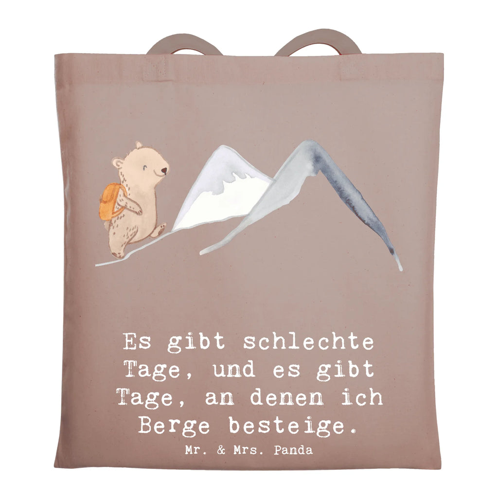 Tragetasche Bär Bergsteigen Beuteltasche, Beutel, Einkaufstasche, Jutebeutel, Stoffbeutel, Tasche, Shopper, Umhängetasche, Strandtasche, Schultertasche, Stofftasche, Tragetasche, Badetasche, Jutetasche, Einkaufstüte, Laptoptasche, Geschenk, Sport, Sportart, Hobby, Schenken, Danke, Dankeschön, Auszeichnung, Gewinn, Sportler, Bergsteigen, wandern, Bergsport, Trekking, Alpinismus, Alpinwandern