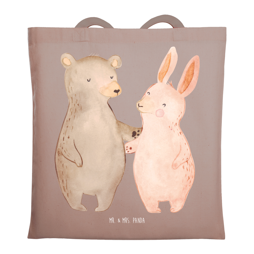 Tragetasche Bär Hase Umarmen Beuteltasche, Beutel, Einkaufstasche, Jutebeutel, Stoffbeutel, Tasche, Shopper, Umhängetasche, Strandtasche, Schultertasche, Stofftasche, Tragetasche, Badetasche, Jutetasche, Einkaufstüte, Laptoptasche, Liebe, Partner, Freund, Freundin, Ehemann, Ehefrau, Heiraten, Verlobung, Heiratsantrag, Liebesgeschenk, Jahrestag, Hocheitstag, Freunde, bester Freund, Hase, Bär, Bärchen, best friends