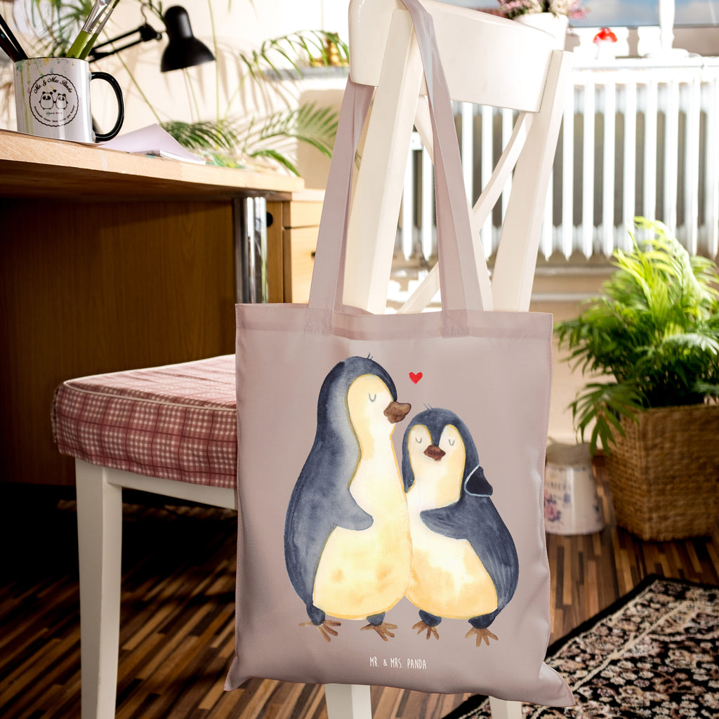 Tragetasche Pinguine Einschlafen Beuteltasche, Beutel, Einkaufstasche, Jutebeutel, Stoffbeutel, Tasche, Shopper, Umhängetasche, Strandtasche, Schultertasche, Stofftasche, Tragetasche, Badetasche, Jutetasche, Einkaufstüte, Laptoptasche, Liebe, Partner, Freund, Freundin, Ehemann, Ehefrau, Heiraten, Verlobung, Heiratsantrag, Liebesgeschenk, Jahrestag, Hocheitstag, Valentinstag, Geschenk für Frauen, Hochzeitstag, Mitbringsel, Geschenk für Freundin, Geschenk für Partner, Liebesbeweis, für Männer, für Ehemann