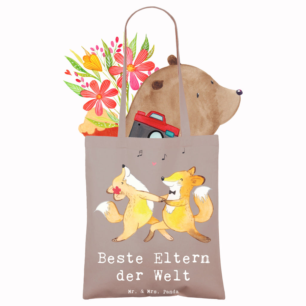 Tragetasche Fuchs Beste Eltern der Welt Beuteltasche, Beutel, Einkaufstasche, Jutebeutel, Stoffbeutel, Tasche, Shopper, Umhängetasche, Strandtasche, Schultertasche, Stofftasche, Tragetasche, Badetasche, Jutetasche, Einkaufstüte, Laptoptasche, für, Dankeschön, Geschenk, Schenken, Geburtstag, Geburtstagsgeschenk, Geschenkidee, Danke, Bedanken, Mitbringsel, Freude machen, Geschenktipp, Eltern, Mama, Papa, Erzeuger, Mami, Papi, Familie, Elternpaar, Mama und Papa