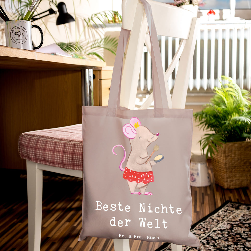 Tragetasche Maus Beste Nichte der Welt Beuteltasche, Beutel, Einkaufstasche, Jutebeutel, Stoffbeutel, Tasche, Shopper, Umhängetasche, Strandtasche, Schultertasche, Stofftasche, Tragetasche, Badetasche, Jutetasche, Einkaufstüte, Laptoptasche, für, Dankeschön, Geschenk, Schenken, Geburtstag, Geburtstagsgeschenk, Geschenkidee, Danke, Bedanken, Mitbringsel, Freude machen, Geschenktipp, Nichte, Onkel, Tante, Patentante, Patenonkel, Patenkind, Taufe, Tochter der Schwester, Tochter des Bruders, Beste