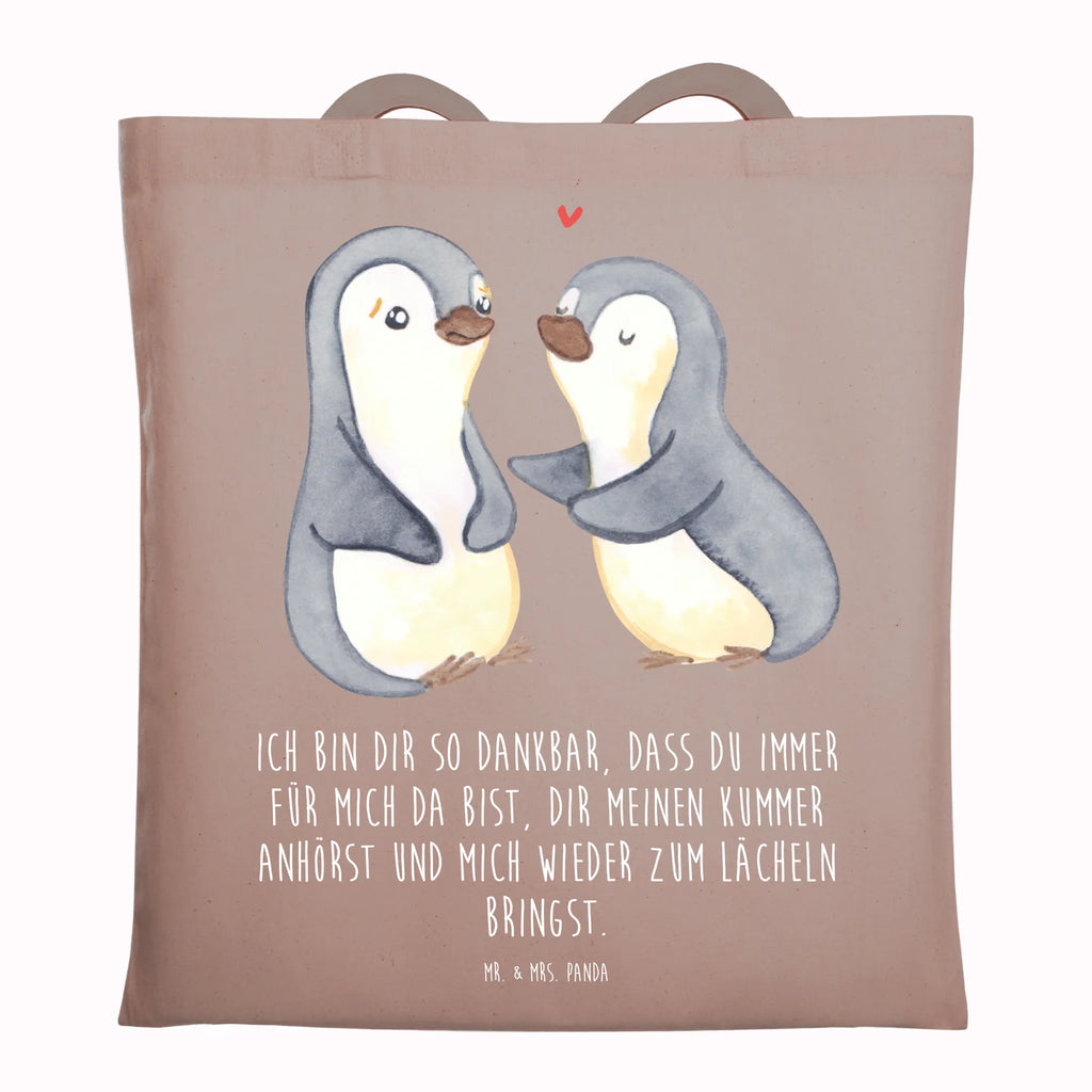 Tragetasche Pinguine trösten Beuteltasche, Beutel, Einkaufstasche, Jutebeutel, Stoffbeutel, Tasche, Shopper, Umhängetasche, Strandtasche, Schultertasche, Stofftasche, Tragetasche, Badetasche, Jutetasche, Einkaufstüte, Laptoptasche, Liebe, Partner, Freund, Freundin, Ehemann, Ehefrau, Heiraten, Verlobung, Heiratsantrag, Liebesgeschenk, Jahrestag, Hocheitstag, Valentinstag, Geschenk für Frauen, Hochzeitstag, Mitbringsel, Geschenk für Freundin, Geschenk für Partner, Liebesbeweis, für Männer, für Ehemann