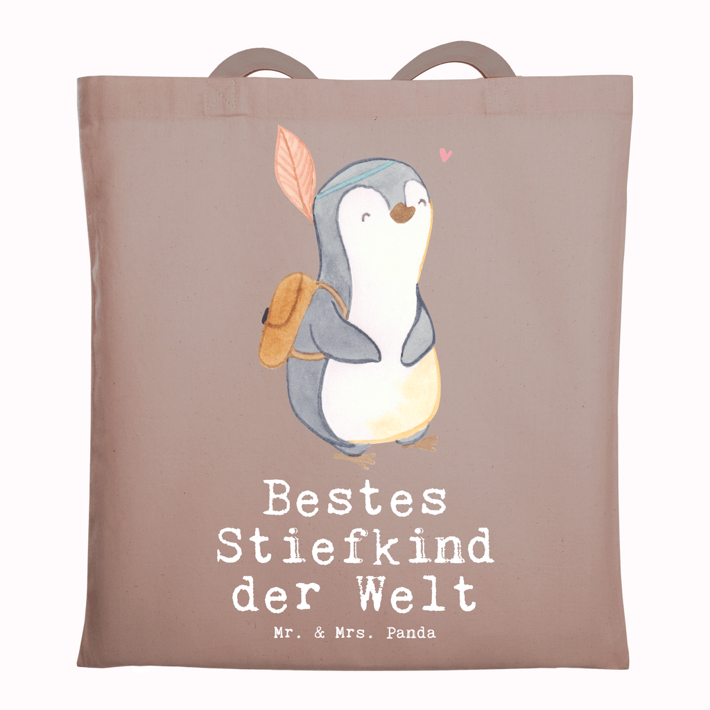 Tragetasche Pinguin Bestes Stiefkind der Welt Beuteltasche, Beutel, Einkaufstasche, Jutebeutel, Stoffbeutel, Tasche, Shopper, Umhängetasche, Strandtasche, Schultertasche, Stofftasche, Tragetasche, Badetasche, Jutetasche, Einkaufstüte, Laptoptasche, für, Dankeschön, Geschenk, Schenken, Geburtstag, Geburtstagsgeschenk, Geschenkidee, Danke, Bedanken, Mitbringsel, Freude machen, Geschenktipp, Stiefkind, angeheiratet, Kinder, Kind, Kid, Kids, Kiddy, Bestes, Tochter, Sohn, Nachwuchs, Geburt, Liebling, Taufe