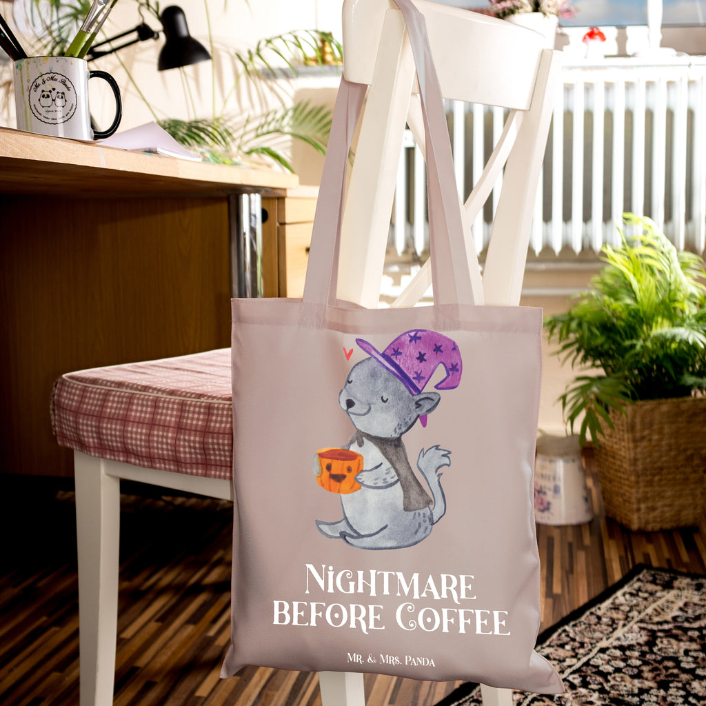 Tragetasche Kater Kaffee Beuteltasche, Beutel, Einkaufstasche, Jutebeutel, Stoffbeutel, Tasche, Shopper, Umhängetasche, Strandtasche, Schultertasche, Stofftasche, Tragetasche, Badetasche, Jutetasche, Einkaufstüte, Laptoptasche, Halloween, Deko, Martinssingen, Dekoration, Geschenke, Schenken, Hexe, Kater, Kaffee, Magie