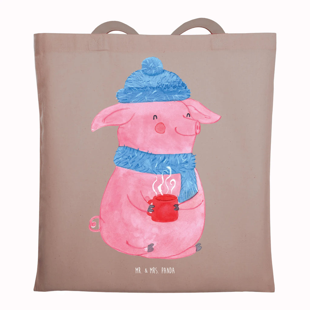 Tragetasche Glühschwein Beuteltasche, Beutel, Einkaufstasche, Jutebeutel, Stoffbeutel, Tasche, Shopper, Umhängetasche, Strandtasche, Schultertasche, Stofftasche, Tragetasche, Badetasche, Jutetasche, Einkaufstüte, Laptoptasche, Winter, Weihnachten, Weihnachtsdeko, Nikolaus, Advent, Heiligabend, Wintermotiv, Glühschwein, Glühwein, Weihnachtsmarkt, Punsch