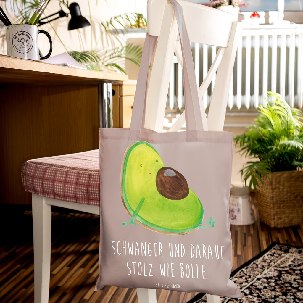 Tragetasche Avocado schwanger Beuteltasche, Beutel, Einkaufstasche, Jutebeutel, Stoffbeutel, Tasche, Shopper, Umhängetasche, Strandtasche, Schultertasche, Stofftasche, Tragetasche, Badetasche, Jutetasche, Einkaufstüte, Laptoptasche, Avocado, Veggie, Vegan, Gesund, schwanger, Schwangerschaft, Babyparty, Babyshower