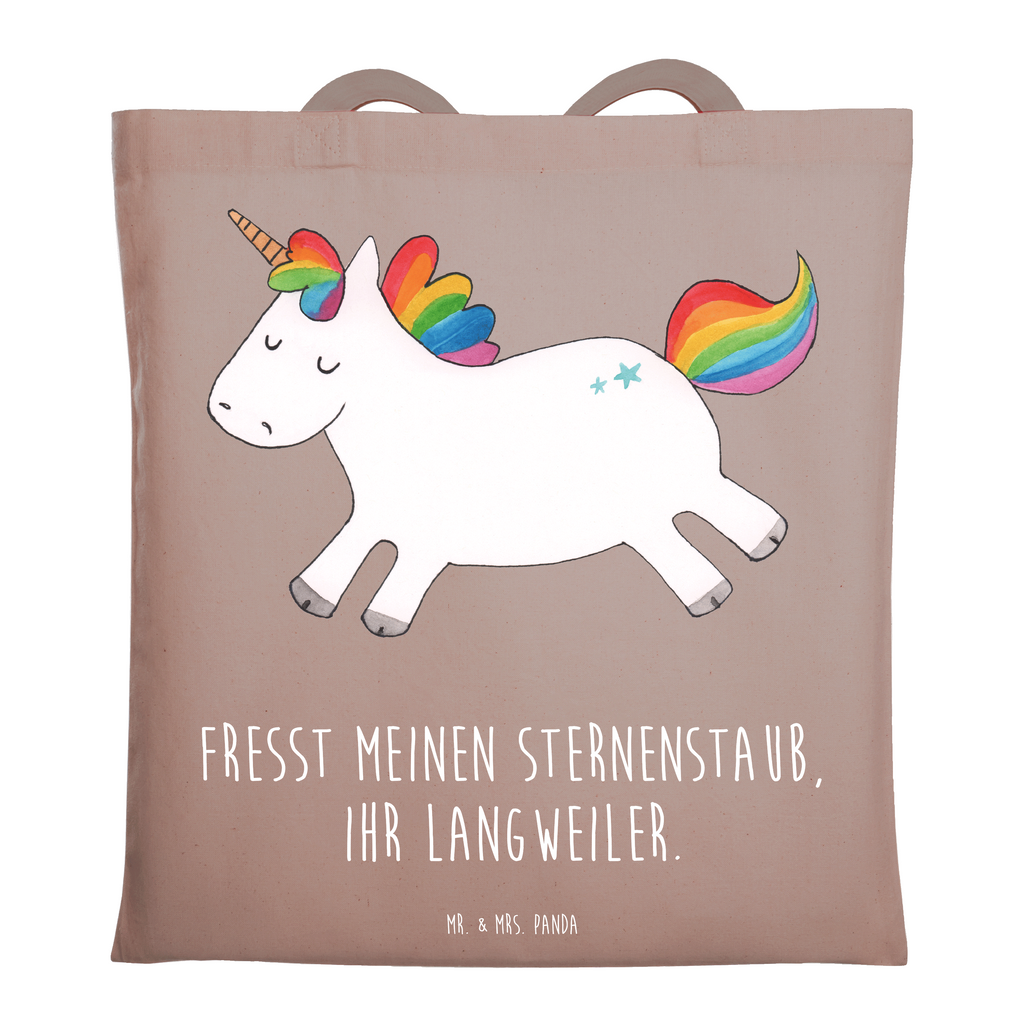 Tragetasche Einhorn Happy Beuteltasche, Beutel, Einkaufstasche, Jutebeutel, Stoffbeutel, Tasche, Shopper, Umhängetasche, Strandtasche, Schultertasche, Stofftasche, Tragetasche, Badetasche, Jutetasche, Einkaufstüte, Laptoptasche, Einhorn, Einhörner, Einhorn Deko, Pegasus, Unicorn, glücklich, fröhlich, Spaß, Freude, Lebensfreude, witzig, spannend, Lächeln, Lachen