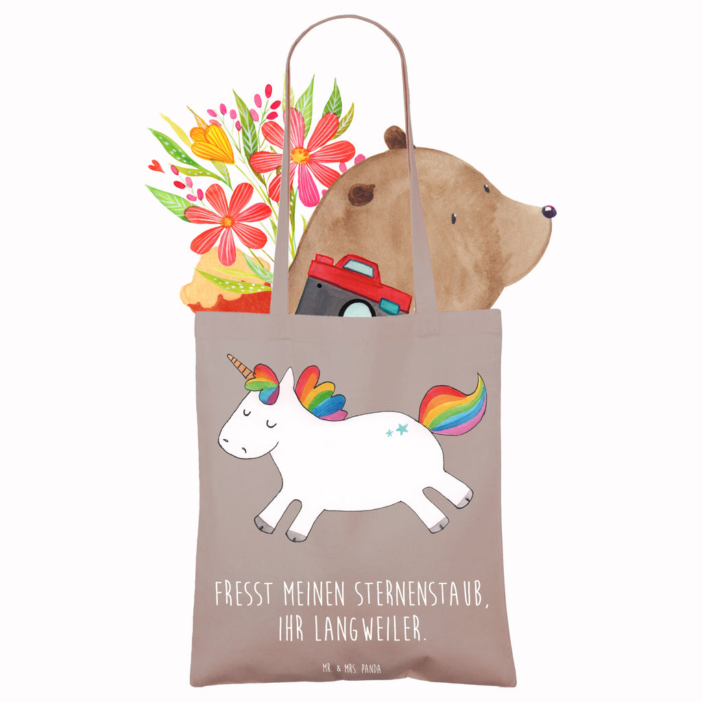 Tragetasche Einhorn Happy Beuteltasche, Beutel, Einkaufstasche, Jutebeutel, Stoffbeutel, Tasche, Shopper, Umhängetasche, Strandtasche, Schultertasche, Stofftasche, Tragetasche, Badetasche, Jutetasche, Einkaufstüte, Laptoptasche, Einhorn, Einhörner, Einhorn Deko, Pegasus, Unicorn, glücklich, fröhlich, Spaß, Freude, Lebensfreude, witzig, spannend, Lächeln, Lachen