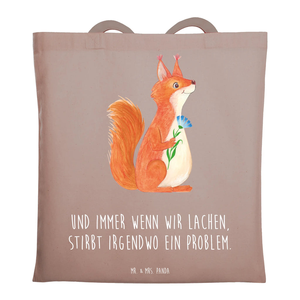 Tragetasche Eichhörnchen Blume Beuteltasche, Beutel, Einkaufstasche, Jutebeutel, Stoffbeutel, Tasche, Shopper, Umhängetasche, Strandtasche, Schultertasche, Stofftasche, Tragetasche, Badetasche, Jutetasche, Einkaufstüte, Laptoptasche, Tiermotive, Gute Laune, lustige Sprüche, Tiere, Eichhörnchen, Eichhorn, Spruch positiv, Lachen, Spaß, Motivation Sprüche, Motivation Bilder, glücklich Spruch, Spruch Deko