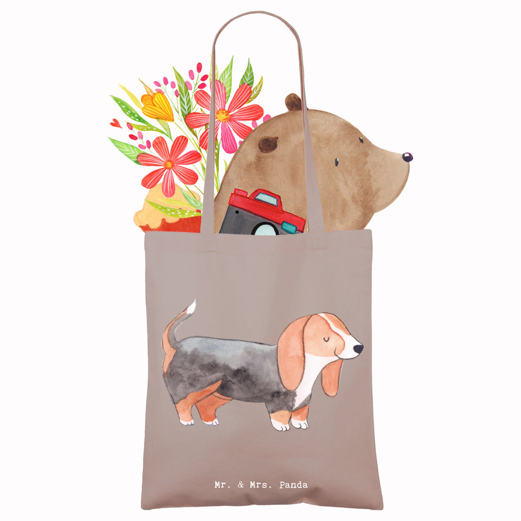 Tragetasche Basset Hound Lebensretter Beuteltasche, Beutel, Einkaufstasche, Jutebeutel, Stoffbeutel, Tasche, Shopper, Umhängetasche, Strandtasche, Schultertasche, Stofftasche, Tragetasche, Badetasche, Jutetasche, Einkaufstüte, Laptoptasche, Hund, Hunderasse, Rassehund, Hundebesitzer, Geschenk, Tierfreund, Schenken, Welpe, Basset Hound, Basset