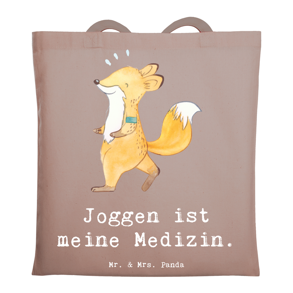 Tragetasche Fuchs Joggen Beuteltasche, Beutel, Einkaufstasche, Jutebeutel, Stoffbeutel, Tasche, Shopper, Umhängetasche, Strandtasche, Schultertasche, Stofftasche, Tragetasche, Badetasche, Jutetasche, Einkaufstüte, Laptoptasche, Geschenk, Sport, Sportart, Hobby, Schenken, Danke, Dankeschön, Auszeichnung, Gewinn, Sportler, Joggen, Dauerlauf, Laufsport, Laufen