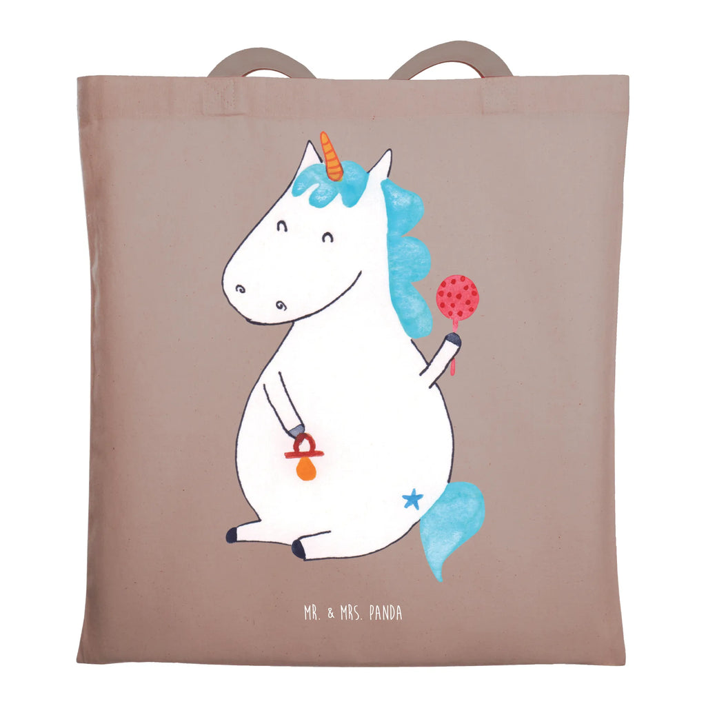 Tragetasche Einhorn Baby Beuteltasche, Beutel, Einkaufstasche, Jutebeutel, Stoffbeutel, Tasche, Shopper, Umhängetasche, Strandtasche, Schultertasche, Stofftasche, Tragetasche, Badetasche, Jutetasche, Einkaufstüte, Laptoptasche, Einhorn, Einhörner, Einhorn Deko, Unicorn, Mutter, Geburt, Geburtstag, erstes Kind, Baby, Babyglück, Nachwuchs, Eltern, Party, Kind, Schnuller