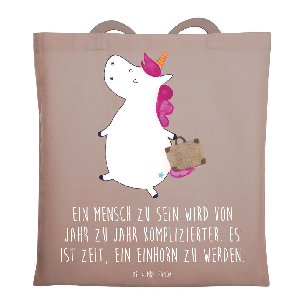 Tragetasche Einhorn Koffer Beuteltasche, Beutel, Einkaufstasche, Jutebeutel, Stoffbeutel, Tasche, Shopper, Umhängetasche, Strandtasche, Schultertasche, Stofftasche, Tragetasche, Badetasche, Jutetasche, Einkaufstüte, Laptoptasche, Einhorn, Einhörner, Einhorn Deko, Pegasus, Unicorn, unicorn, Koffer, Verreisen, Reise, Gepäck, Abenteuer, Erwachsen, Kind, albern, Spaß, lustig, witzig