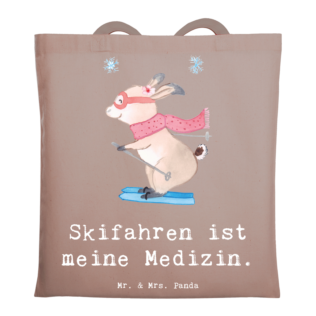 Tragetasche Hase Skifahren Beuteltasche, Beutel, Einkaufstasche, Jutebeutel, Stoffbeutel, Tasche, Shopper, Umhängetasche, Strandtasche, Schultertasche, Stofftasche, Tragetasche, Badetasche, Jutetasche, Einkaufstüte, Laptoptasche, Geschenk, Sport, Sportart, Hobby, Schenken, Danke, Dankeschön, Auszeichnung, Gewinn, Sportler, Ski fahren, Skifahren, Skisport, Skiwettbewerb, Skirennen