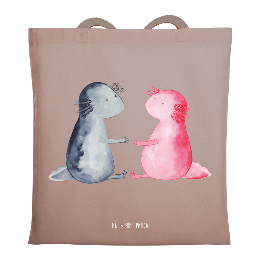 Tragetasche Axolotl Liebe Beuteltasche, Beutel, Einkaufstasche, Jutebeutel, Stoffbeutel, Tasche, Shopper, Umhängetasche, Strandtasche, Schultertasche, Stofftasche, Tragetasche, Badetasche, Jutetasche, Einkaufstüte, Laptoptasche, Axolotl, Molch, Axolot, Schwanzlurch, Lurch, Lurche, Liebe, große Liebe, Liebesbeweis, Freund, Verlobter, Ehemann, Jahrestag, Valentinstag