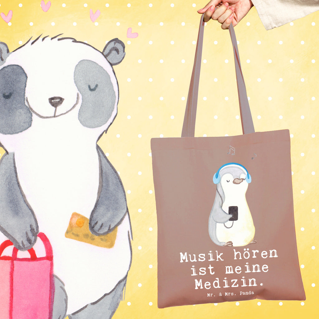 Tragetasche Pinguin Musik hören Beuteltasche, Beutel, Einkaufstasche, Jutebeutel, Stoffbeutel, Tasche, Shopper, Umhängetasche, Strandtasche, Schultertasche, Stofftasche, Tragetasche, Badetasche, Jutetasche, Einkaufstüte, Laptoptasche, Geschenk, Sport, Sportart, Hobby, Schenken, Danke, Dankeschön, Auszeichnung, Gewinn, Sportler, Musik hören, Lieblingssong