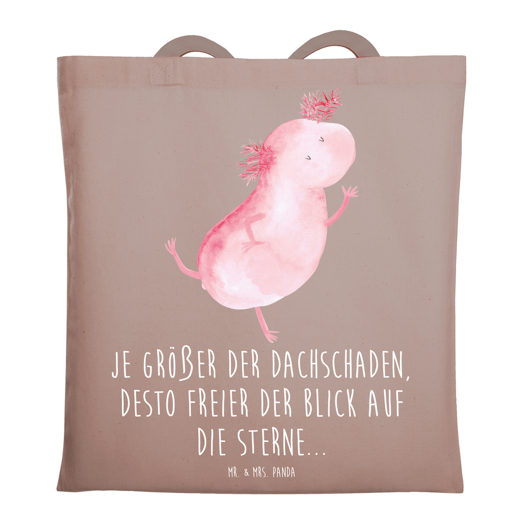 Tragetasche Axolotl Tanzen Beuteltasche, Beutel, Einkaufstasche, Jutebeutel, Stoffbeutel, Tasche, Shopper, Umhängetasche, Strandtasche, Schultertasche, Stofftasche, Tragetasche, Badetasche, Jutetasche, Einkaufstüte, Laptoptasche, Axolotl, Molch, Axolot, Schwanzlurch, Lurch, Lurche, Dachschaden, Sterne, verrückt, Freundin, beste Freundin