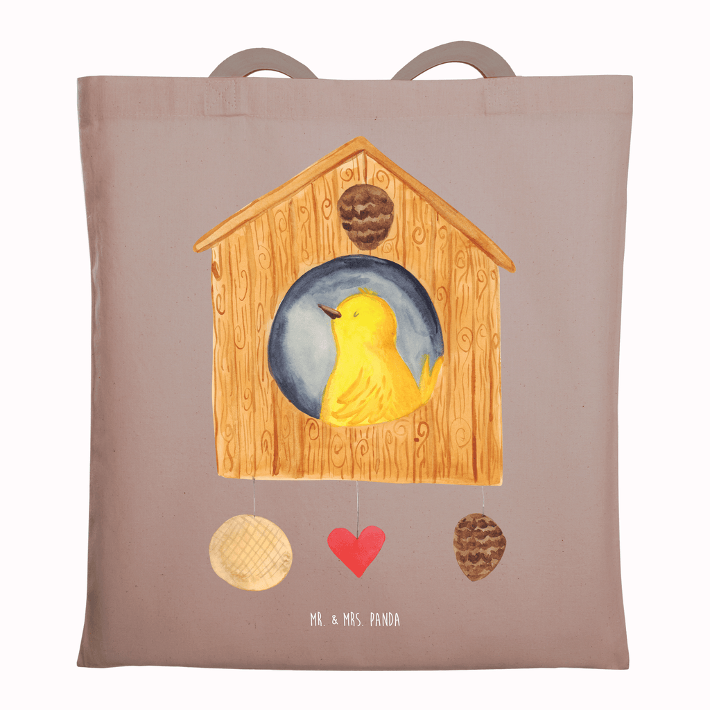 Tragetasche Vogel Haus Beuteltasche, Beutel, Einkaufstasche, Jutebeutel, Stoffbeutel, Tasche, Shopper, Umhängetasche, Strandtasche, Schultertasche, Stofftasche, Tragetasche, Badetasche, Jutetasche, Einkaufstüte, Laptoptasche, Tiermotive, Gute Laune, lustige Sprüche, Tiere, Vogel, Vögel, Vogelhaus, Vogelhäuschen, Home sweet home, Zuhause, Nest, Eigenheim, Familie, Wohnung, Haus, unser Haus, Lieblingsort, Castle