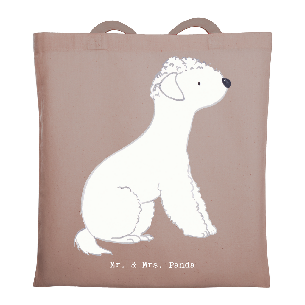 Tragetasche Bedlington Terrier Moment Beuteltasche, Beutel, Einkaufstasche, Jutebeutel, Stoffbeutel, Tasche, Shopper, Umhängetasche, Strandtasche, Schultertasche, Stofftasche, Tragetasche, Badetasche, Jutetasche, Einkaufstüte, Laptoptasche, Hund, Hunderasse, Rassehund, Hundebesitzer, Geschenk, Tierfreund, Schenken, Welpe, Bedlington Terrier, Terrier