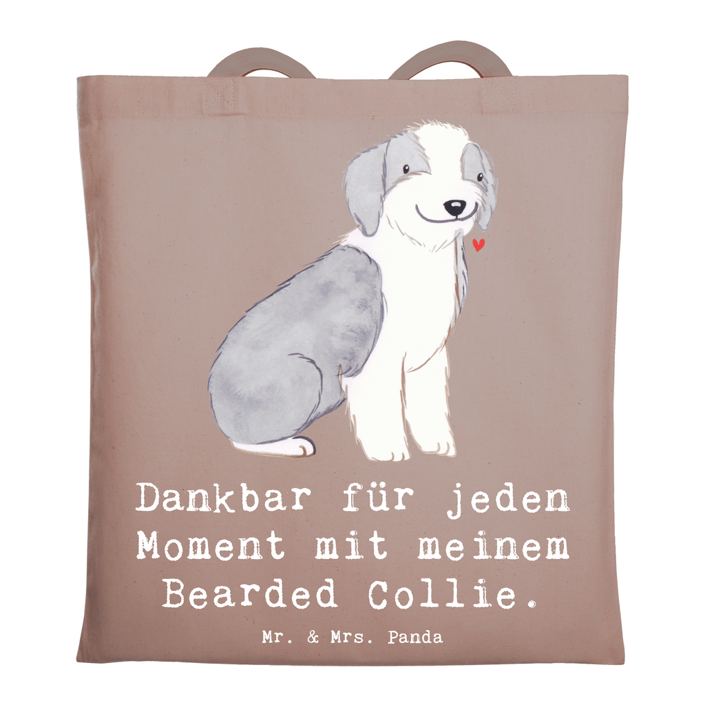 Tragetasche Bearded Collie Moment Beuteltasche, Beutel, Einkaufstasche, Jutebeutel, Stoffbeutel, Tasche, Shopper, Umhängetasche, Strandtasche, Schultertasche, Stofftasche, Tragetasche, Badetasche, Jutetasche, Einkaufstüte, Laptoptasche, Hund, Hunderasse, Rassehund, Hundebesitzer, Geschenk, Tierfreund, Schenken, Welpe, Bearded Collie, britischer Hütehund