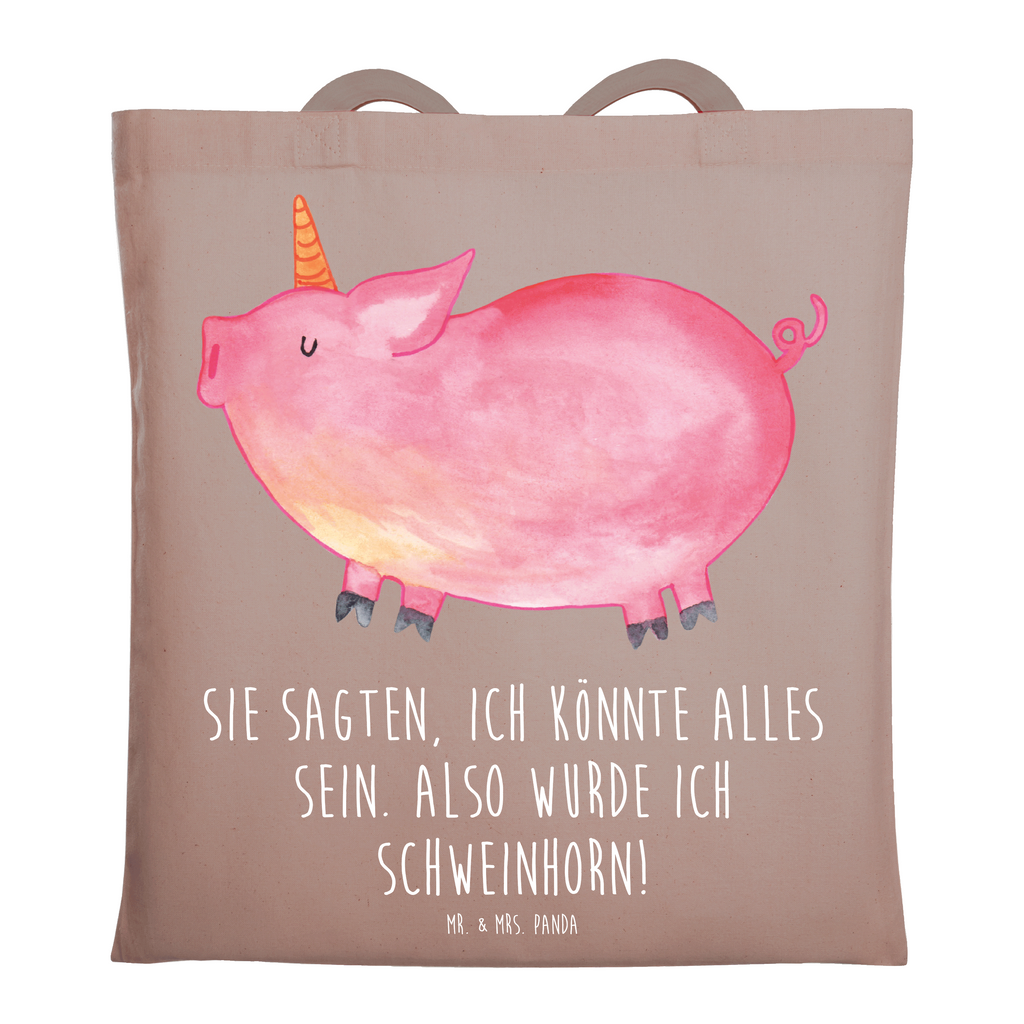 Tragetasche Einhorn Schweinhorn Beuteltasche, Beutel, Einkaufstasche, Jutebeutel, Stoffbeutel, Tasche, Shopper, Umhängetasche, Strandtasche, Schultertasche, Stofftasche, Tragetasche, Badetasche, Jutetasche, Einkaufstüte, Laptoptasche, Einhorn, Einhörner, Einhorn Deko, Pegasus, Unicorn, Party, Spaß, Schwein, Schweinhorn, Bauer, witzig. lustig, Spruch, geschenk, Pig, Piggy, funny, english, englisch