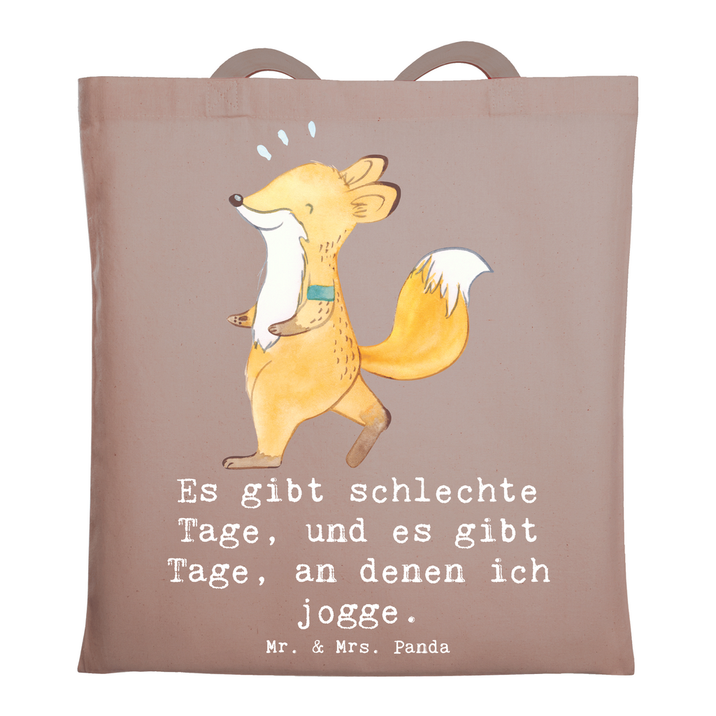 Tragetasche Fuchs Joggen Tage Beuteltasche, Beutel, Einkaufstasche, Jutebeutel, Stoffbeutel, Tasche, Shopper, Umhängetasche, Strandtasche, Schultertasche, Stofftasche, Tragetasche, Badetasche, Jutetasche, Einkaufstüte, Laptoptasche, Geschenk, Sport, Sportart, Hobby, Schenken, Danke, Dankeschön, Auszeichnung, Gewinn, Sportler, Joggen, Dauerlauf, Laufsport, Laufen