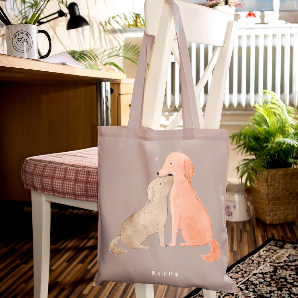 Tragetasche Hunde Liebe Beuteltasche, Beutel, Einkaufstasche, Jutebeutel, Stoffbeutel, Tasche, Shopper, Umhängetasche, Strandtasche, Schultertasche, Stofftasche, Tragetasche, Badetasche, Jutetasche, Einkaufstüte, Laptoptasche, Hund, Hundemotiv, Haustier, Hunderasse, Tierliebhaber, Hundebesitzer, Sprüche, Liebe, Hund. Hunde, Kuss, Vertrauen, Kuscheln, Herz