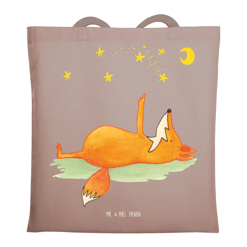 Tragetasche Fuchs Sterne Beuteltasche, Beutel, Einkaufstasche, Jutebeutel, Stoffbeutel, Tasche, Shopper, Umhängetasche, Strandtasche, Schultertasche, Stofftasche, Tragetasche, Badetasche, Jutetasche, Einkaufstüte, Laptoptasche, Fuchs, Füchse, tröstende Worte, Spruch positiv, Spruch schön, Romantik, Always Look on the Bright Side of Life