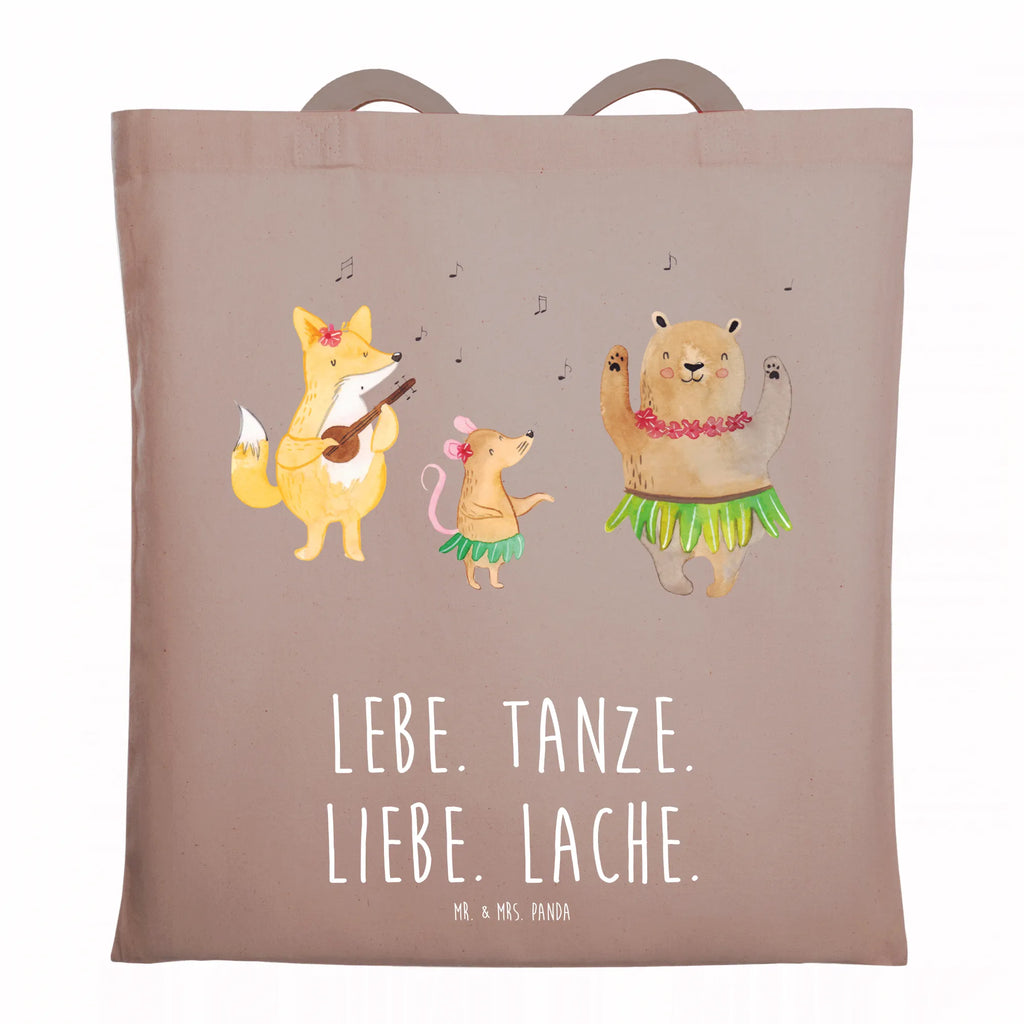 Tragetasche Waldtiere Aloha Beuteltasche, Beutel, Einkaufstasche, Jutebeutel, Stoffbeutel, Tasche, Shopper, Umhängetasche, Strandtasche, Schultertasche, Stofftasche, Tragetasche, Badetasche, Jutetasche, Einkaufstüte, Laptoptasche, Tiermotive, Gute Laune, lustige Sprüche, Tiere, Wald, Waldtiere, Musik, Aloha, Bär, Hase, Igel, Tanzen, Leben, Lachen