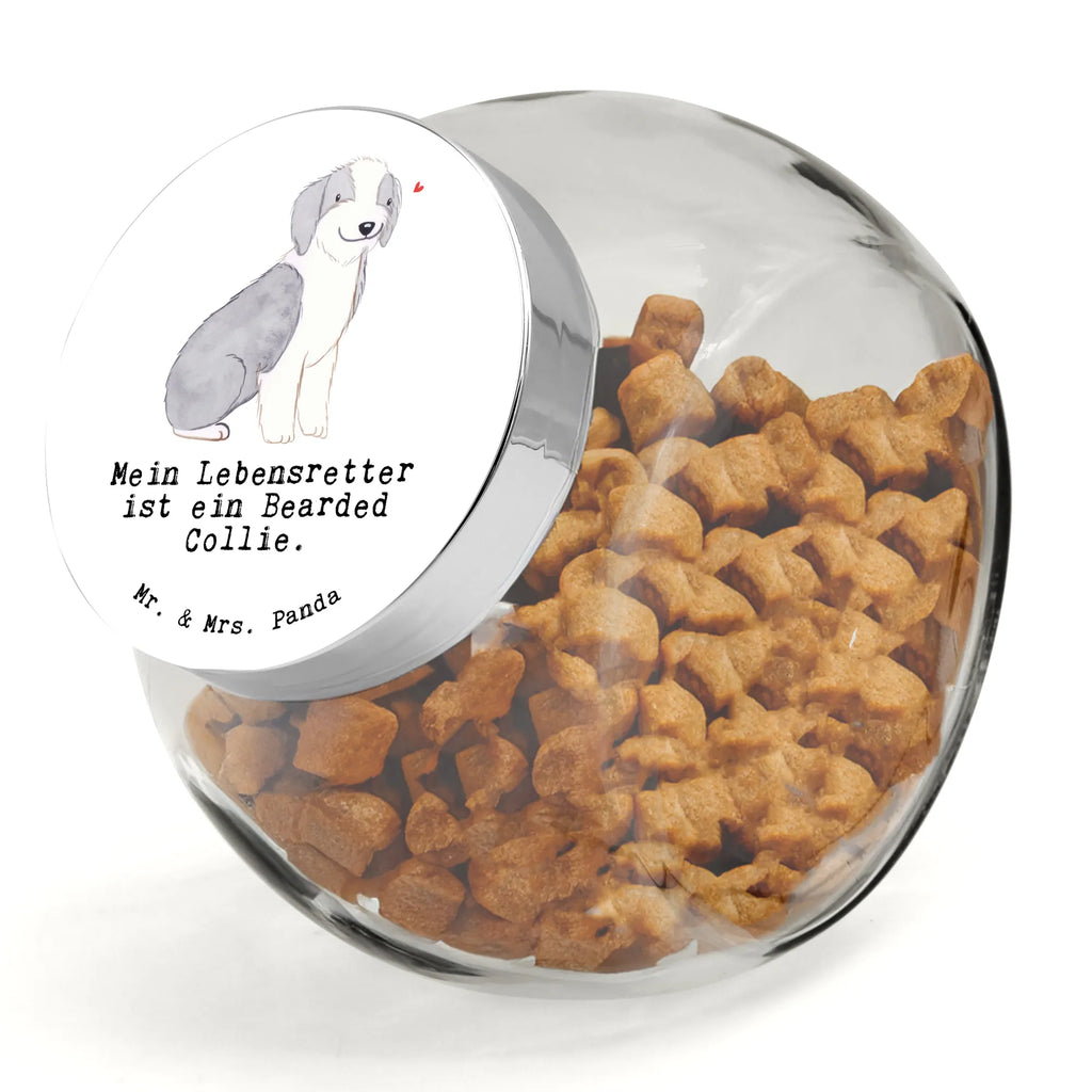Treat Jar Bearded Collie Lifesaver Leckerli Glas, Leckerli Glas Hund, Leckerli Glas Katze, Leckerli Dose, Hundeleckerlies Behälter, Hund, Hunderasse, Rassehund, Hundebesitzer, Geschenk, Tierfreund, Schenken, Welpe, Bearded Collie, britischer Hütehund