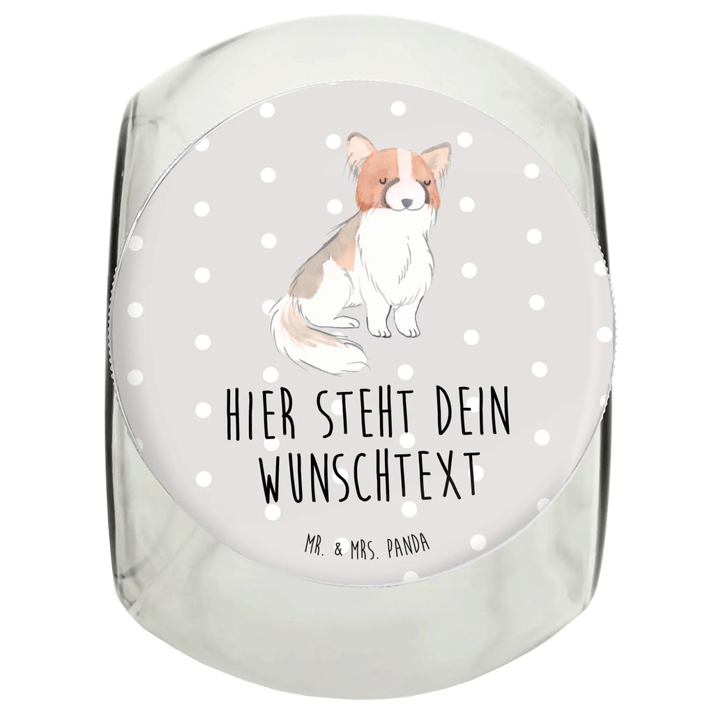 Personalisiertes Leckerli Glas Papillon Moment Personalisiertes Leckerli Glas, Personalisiertes Leckerliglas, Personalisiertes Leckerli Glas Hund, Personalisiertes Leckerli Glas Katze, Personalisierte Leckerli Dose, Personalisierter Hundeleckerlies Behälter, Hund, Hunderasse, Rassehund, Hundebesitzer, Geschenk, Tierfreund, Schenken, Welpe, Kontinentaler Zwergspaniel, Papillon