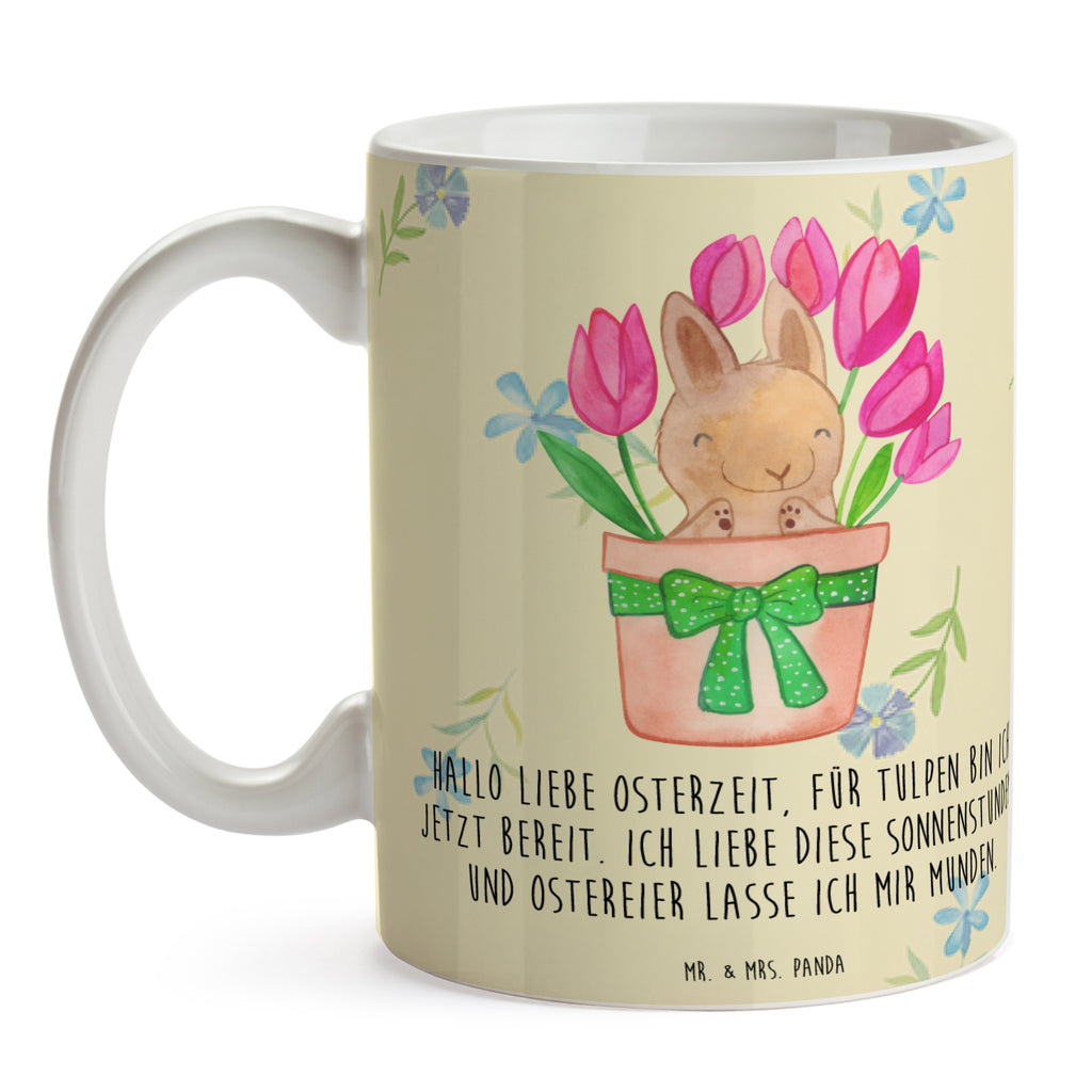 Tasse Hase Tulpen Tasse, Kaffeetasse, Teetasse, Becher, Kaffeebecher, Teebecher, Keramiktasse, Porzellantasse, Büro Tasse, Geschenk Tasse, Tasse Sprüche, Tasse Motive, Kaffeetassen, Tasse bedrucken, Designer Tasse, Cappuccino Tassen, Schöne Teetassen, Ostern, Osterhase, Ostergeschenke, Osternest, Osterdeko, Geschenke zu Ostern, Ostern Geschenk, Ostergeschenke Kinder, Ostern Kinder, Hase, Ostergeschenk, Tulpen, Blumenstrauß, Alternative zu Blumen