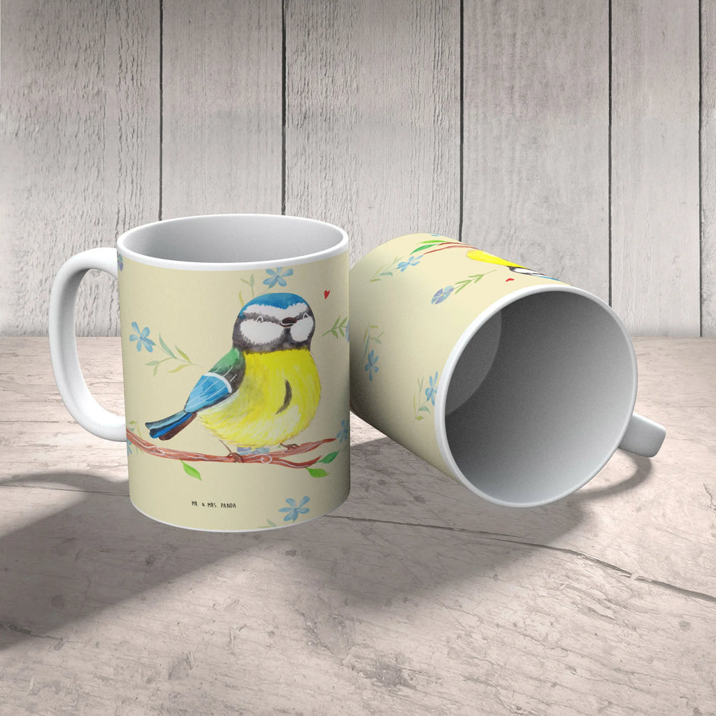 Tasse Vogel Blaumeise Tasse, Kaffeetasse, Teetasse, Becher, Kaffeebecher, Teebecher, Keramiktasse, Porzellantasse, Büro Tasse, Geschenk Tasse, Tasse Sprüche, Tasse Motive, Kaffeetassen, Tasse bedrucken, Designer Tasse, Cappuccino Tassen, Schöne Teetassen, Ostern, Osterhase, Ostergeschenke, Osternest, Osterdeko, Geschenke zu Ostern, Ostern Geschenk, Ostergeschenke Kinder, Ostern Kinder, Ostergrüße, Blaumeise, Vogel, liebe Grüße, Frühling, Frühlingsgefühle, Osterzeit