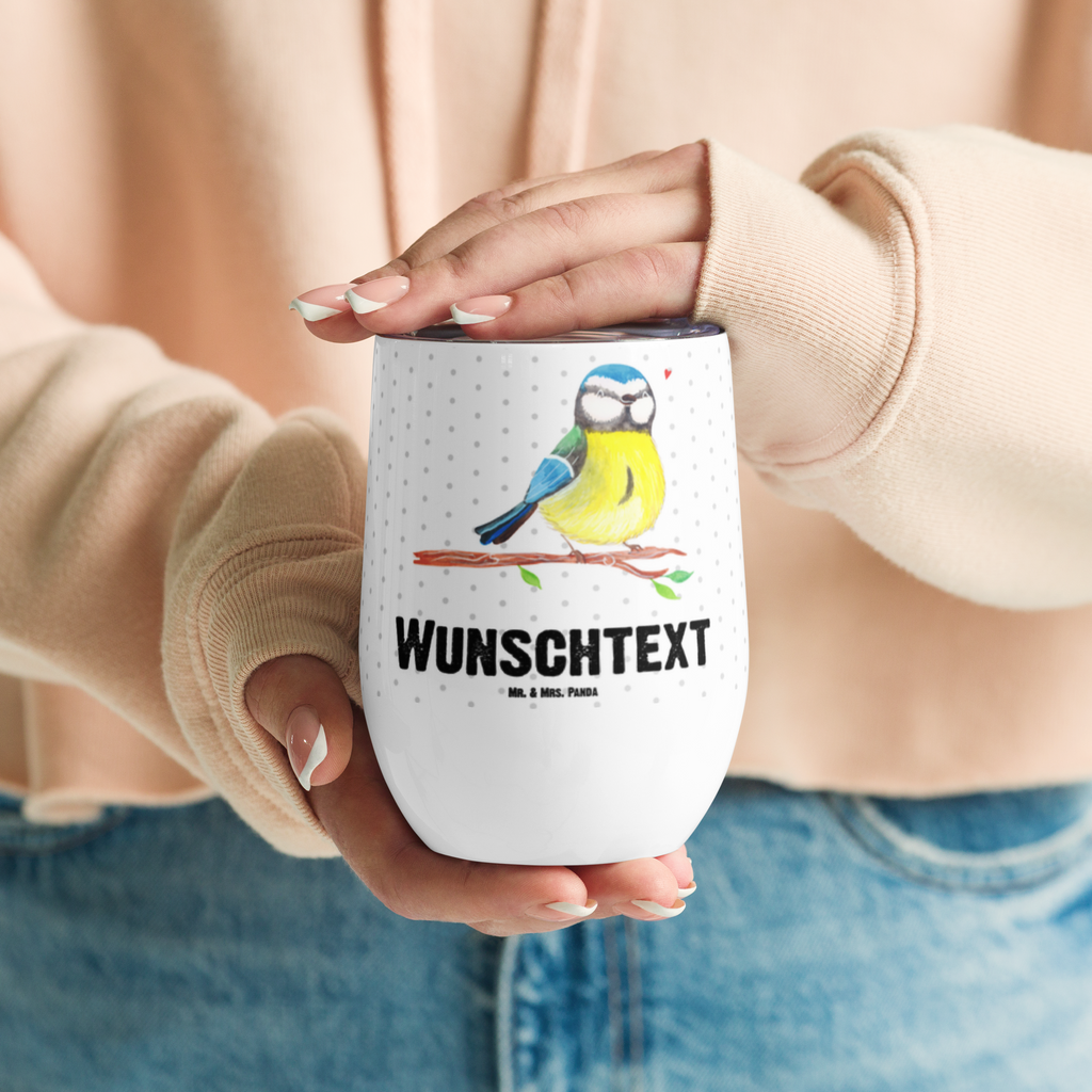 Personalisierter Weinbecher Vogel Blaumeise Personalisierter Weinbecher, Personalisierter Glühwein Becher, Heißgetränke, Personalisierter Trinkbecher, Personalisierter Weinkelch, Personalisiertes Weingläser, hochwertiger Weinbecher, Weinbecher Reisen, Weinbecher unterwegs, Personalisertes Sommerglas, mit Namen, Wunschtext, Personalisierung, selbst bedrucken, Personalisiertes Weinglas, Ostern, Osterhase, Ostergeschenke, Osternest, Osterdeko, Geschenke zu Ostern, Ostern Geschenk, Ostergeschenke Kinder, Ostern Kinder, Ostergrüße, Blaumeise, Vogel, liebe Grüße, Frühling, Frühlingsgefühle, Osterzeit