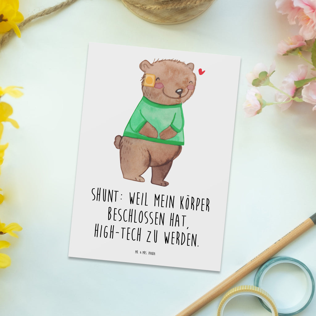 Postkarte Bär Shunt Postkarte, Karte, Geschenkkarte, Grußkarte, Einladung, Ansichtskarte, Geburtstagskarte, Einladungskarte, Dankeskarte, Ansichtskarten, Einladung Geburtstag, Einladungskarten Geburtstag, Bär, Shunt