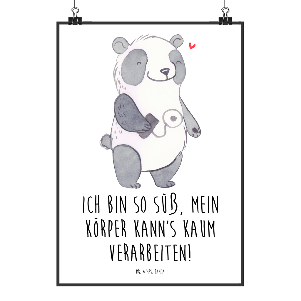 Poster Panda Insulinpumpe Poster, Wandposter, Bild, Wanddeko, Küchenposter, Kinderposter, Wanddeko Bild, Raumdekoration, Wanddekoration, Handgemaltes Poster, Mr. & Mrs. Panda Poster, Designposter, Kunstdruck, Posterdruck, Panda, Diabetes, Diabetes mellitus, Insulinpumpe