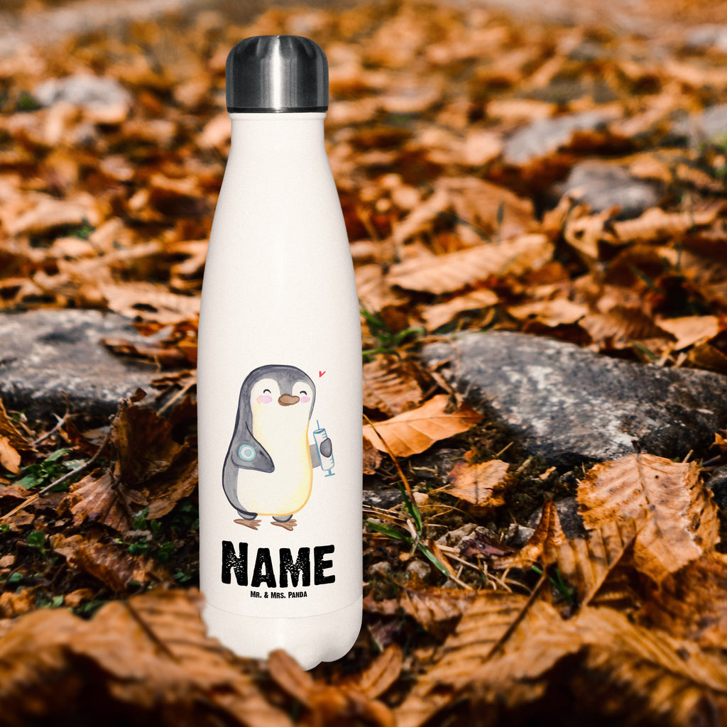 Personalisierte Thermosflasche Pinguin Diabetes Personalisierte Isolierflasche, Personalisierte Thermoflasche, Personalisierte Trinkflasche, Trinkflasche Mit Namen, Wunschname, Bedrucken, Namensflasche, Pinguin, Diabetes, Diabetes Mellitus, Zuckerkrankheit