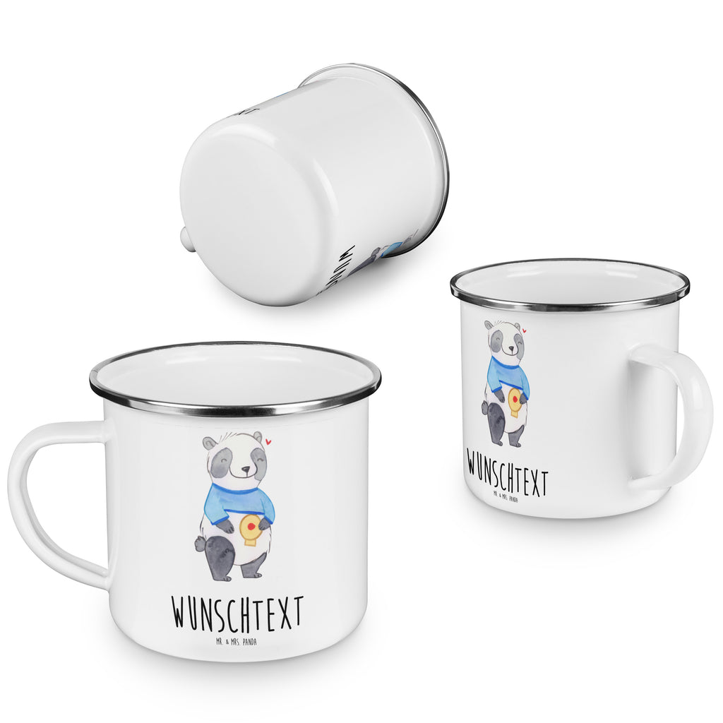 Personalisierte Emaille Tasse Panda künstlicher Darmausgang Emaille Tasse personalisiert, Emaille Tasse mit Namen, Campingtasse personalisiert, Namenstasse, Campingtasse bedrucken, Campinggeschirr personalsisert, tasse mit namen, personalisierte tassen, personalisierte tasse, tasse selbst gestalten, tasse bedrucken, tassen bedrucken, Panda, künstlicher Darmausgang, Stoma, Stomabeutel