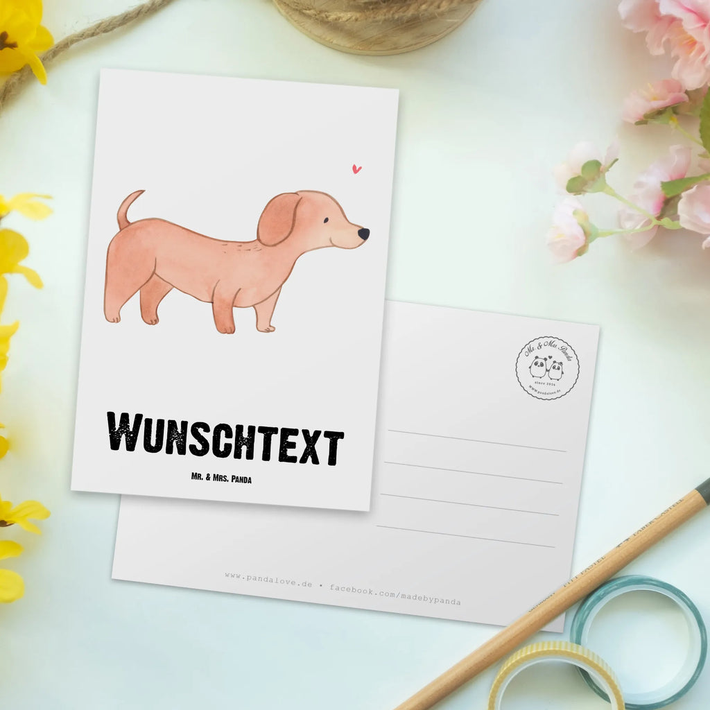 Personalisierte Postkarte Dackel Kurzhaardackel Lebensretter Postkarte mit Namen, Postkarte bedrucken, Postkarte mit Wunschtext, Postkarte personalisierbar, Geschenkkarte mit Namen, Grußkarte mit Namen, Karte mit Namen, Einladung mit Namen, Ansichtskarte mit Namen, Geschenkkarte mit Wunschtext, Grußkarte mit Wunschtext, Karte mit Wunschtext, Einladung mit Wunschtext, Ansichtskarte mit Wunschtext, Hund, Hunderasse, Rassehund, Hundebesitzer, Geschenk, Tierfreund, Schenken, Welpe, Teckel, Dachshund, Kurzhaardackel