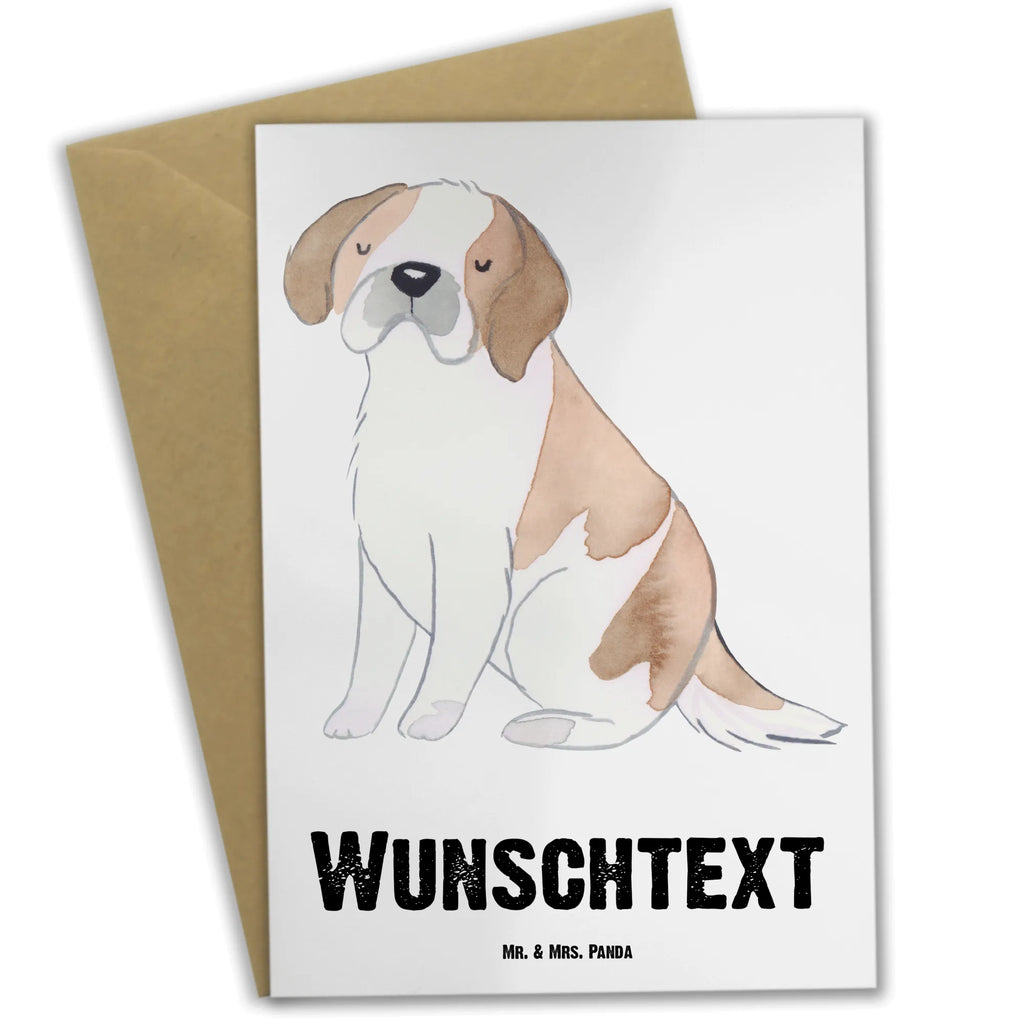 Personalisierte Grußkarte Saint Bernard Moment Personalisierte Grußkarte, Personalisiertere Klappkarte, Personalisierte Einladungskarte, Personalisierte Glückwunschkarte, Personalisierte Hochzeitskarte, Personalisierte Geburtstagskarte, Grußkarte mit Namen, Grußkarte selber drucken, Grußkarte selbst gestalten, Grußkarte mit persönlichen Nachrichten, Grußkarte als Geldgeschenk, Grußkarten personalisiert, Personalisierte Karte, Hund, Hunderasse, Rassehund, Hundebesitzer, Geschenk, Tierfreund, Schenken, Welpe, St. Bernhardshund, Chien du Saint-Bernard, Saint Bernard Dog, Perro San Bernardo, Saint Bernard