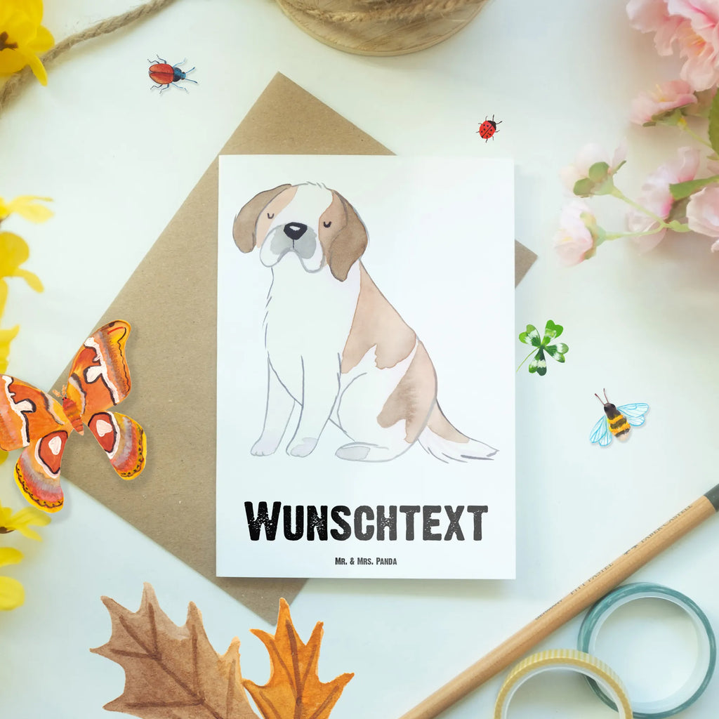 Personalisierte Grußkarte Saint Bernard Moment Personalisierte Grußkarte, Personalisiertere Klappkarte, Personalisierte Einladungskarte, Personalisierte Glückwunschkarte, Personalisierte Hochzeitskarte, Personalisierte Geburtstagskarte, Grußkarte mit Namen, Grußkarte selber drucken, Grußkarte selbst gestalten, Grußkarte mit persönlichen Nachrichten, Grußkarte als Geldgeschenk, Grußkarten personalisiert, Personalisierte Karte, Hund, Hunderasse, Rassehund, Hundebesitzer, Geschenk, Tierfreund, Schenken, Welpe, St. Bernhardshund, Chien du Saint-Bernard, Saint Bernard Dog, Perro San Bernardo, Saint Bernard