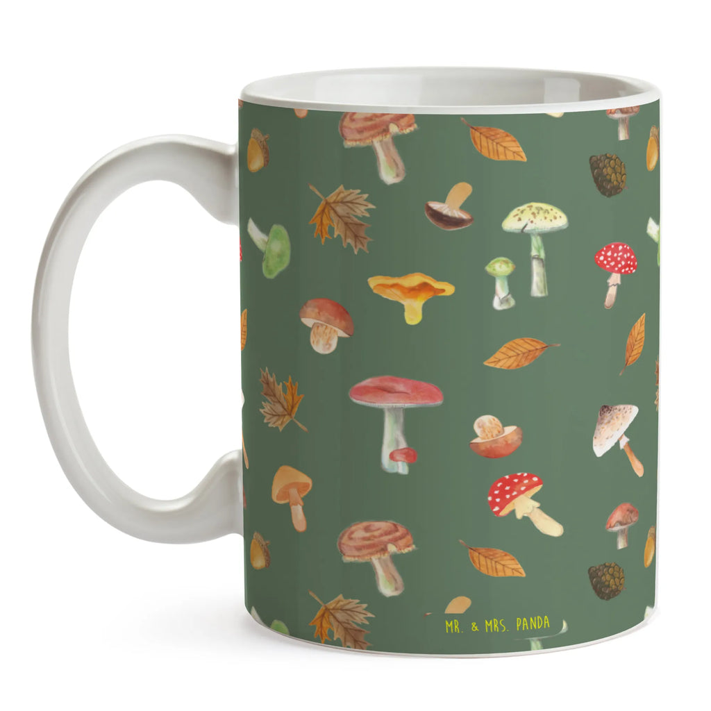 Tasse Pilz Wald Muster Tasse, Kaffeetasse, Teetasse, Becher, Kaffeebecher, Teebecher, Keramiktasse, Porzellantasse, Büro Tasse, Geschenk Tasse, Tasse Sprüche, Tasse Motive, Kaffeetassen, Tasse bedrucken, Designer Tasse, Cappuccino Tassen, Schöne Teetassen, Pilz Muster, Laub Muster, Wald, Pilze